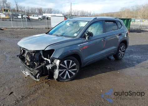 2022 Volkswagen Taos 1.5T Se z USA, uszkodzony, nr VIN 3VVRX7B22NM013929